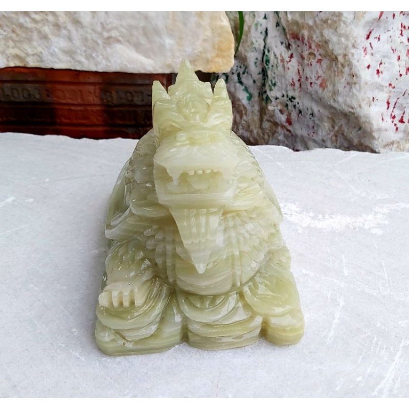 Long Quy Đá Ngọc Pakistan tự nhiên kích thước dài 10cm, 12cm, 16cm