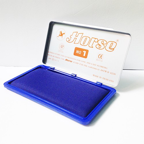 [Giao 2 Giờ] Khay mực Hộp Tampon Horse No.1