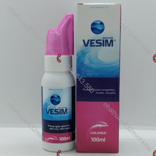 Nước Muối Biển Dạng Xịt Vesim