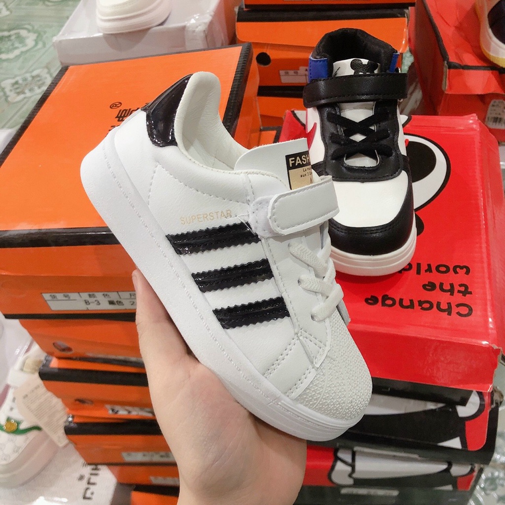 D07 Giày thể thao, sneaker bé trai, bé gái từ 3-16 tuổi (D07)
