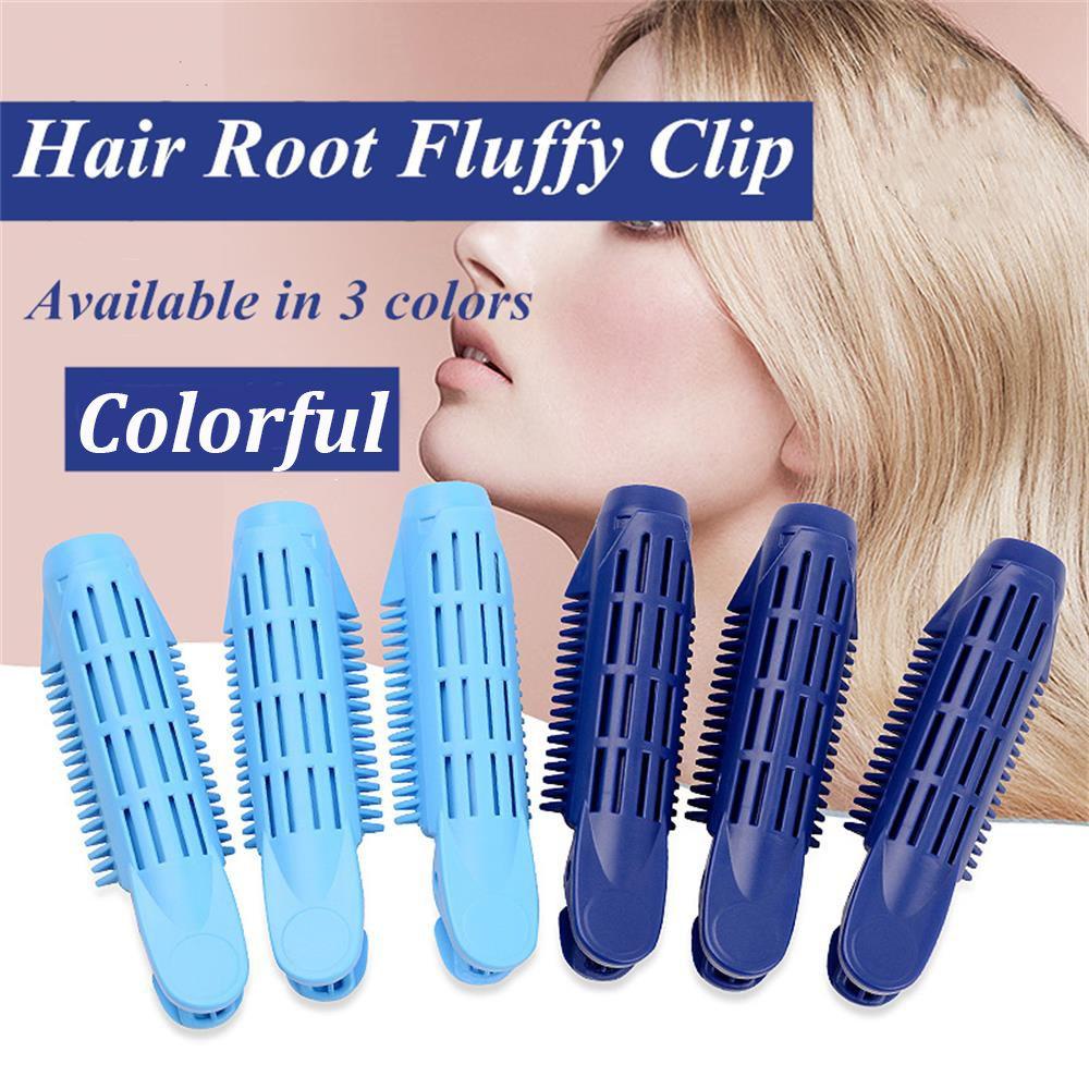 ROSE Kẹp Tóc Lông Xù Bằng Nhựa Màu Kẹo Tự Nhiên Thời Trang Dành Cho Nữ