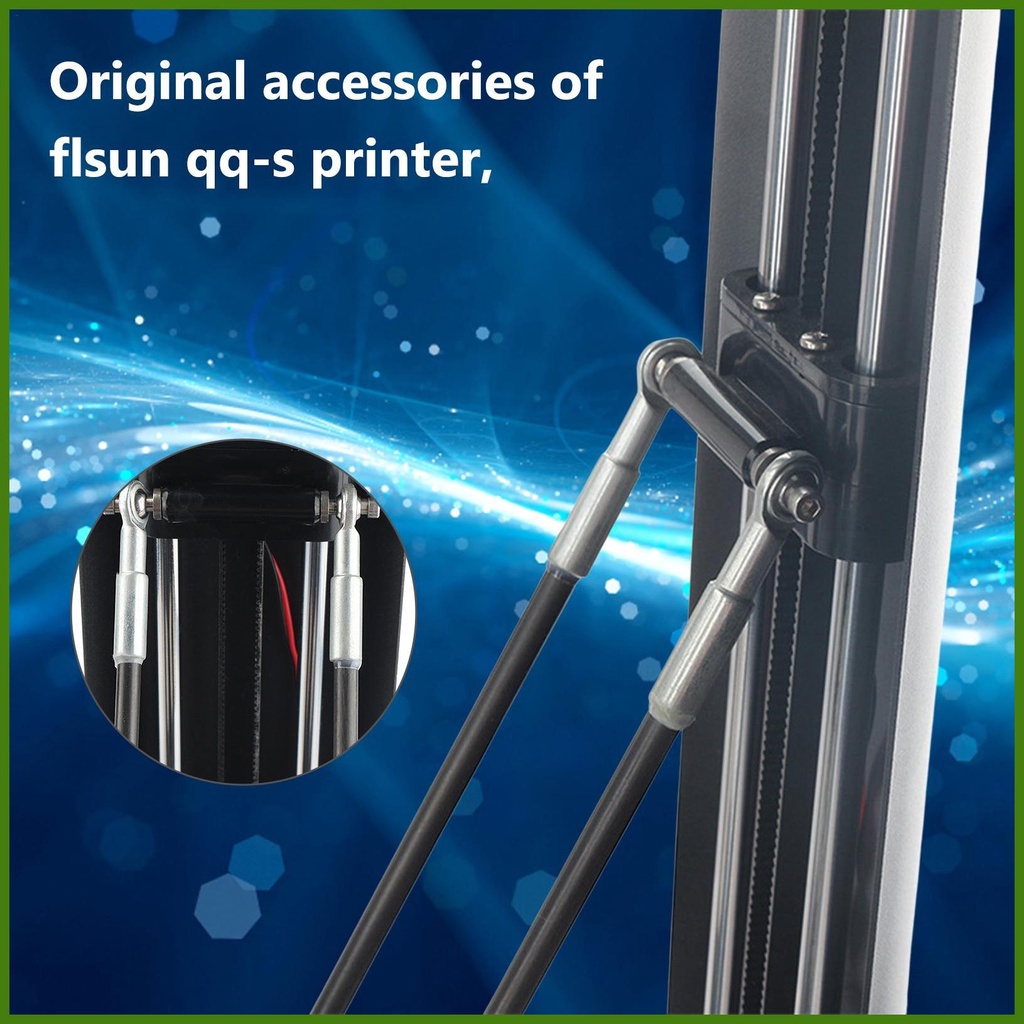 Set 3 Thanh Kết Nối Dành Cho Máy In 3D Flsun QQ-S Dài 290mm/ 11.4inch rdavn