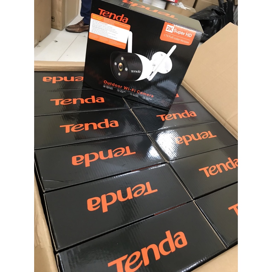 .CT6   Camera Wi-Fi Ngoài Trời 2K có màu ban đêm. | BigBuy360 - bigbuy360.vn