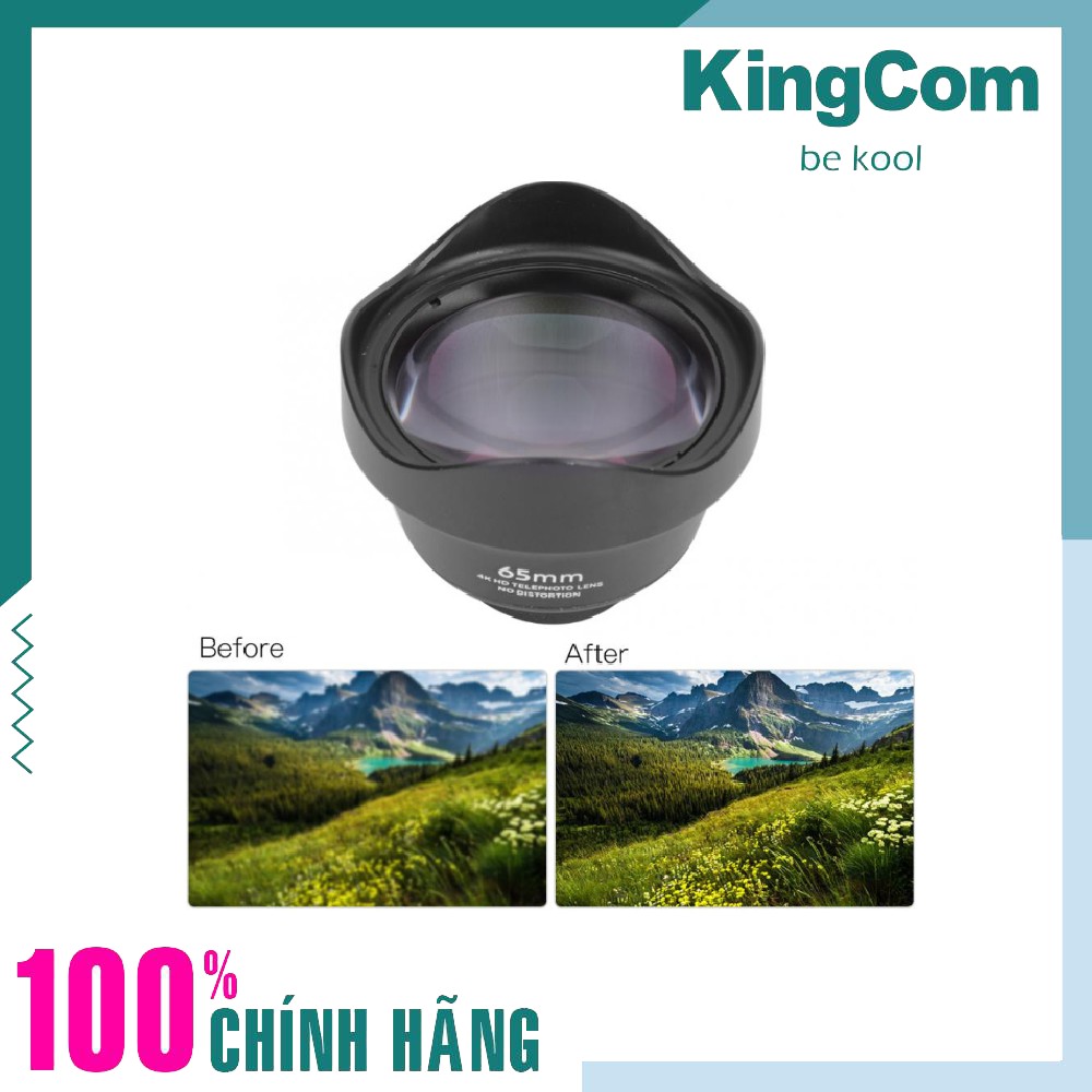 Lens điện thoại Ulanzi 65mm ống kính Tele 2X 4K HD chụp ảnh chân thực, cực đẹp