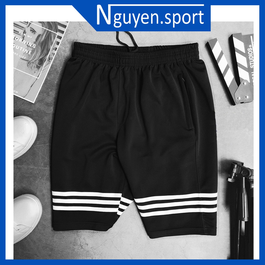 Quần cộc đùi thể thao nam thời trang phong cách trẻ trung năng động T4