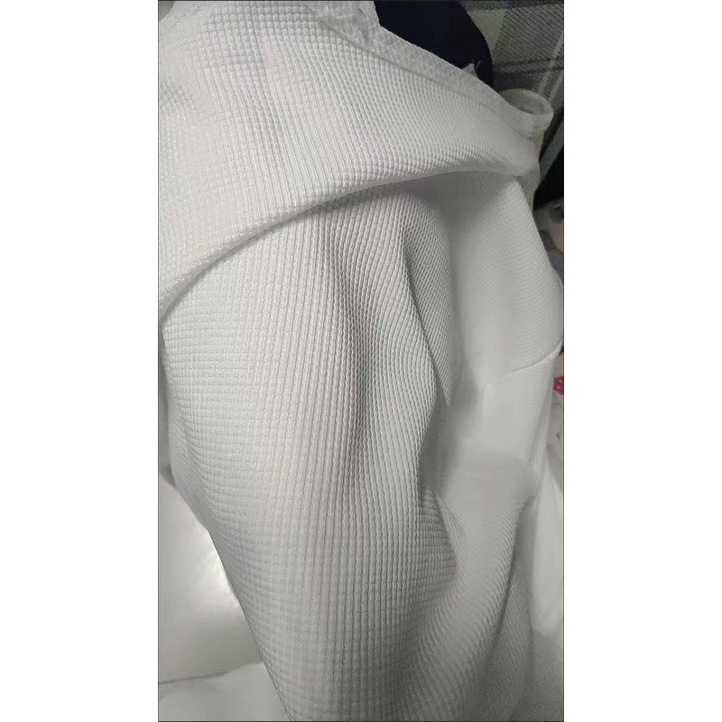 Áo len thun nam nữ unisex đầu mùa cổ chữ U thiết kế đặc biệt vải dạng mắt lưới mỏng mới nhất 2021