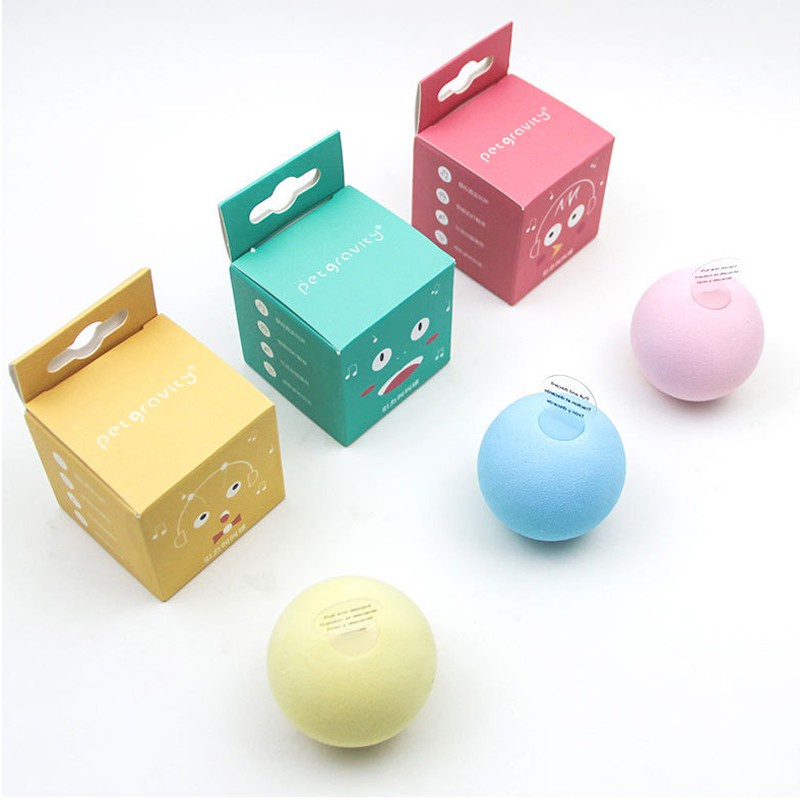 Trọng lực Âm thanh Quả bóng Đồ chơi cho mèo Đồ chơi âm thanh Đồ chơi Mèo vui nhộn Quả bóng răng hàm Làm giảm Sự nhàm chán Đồ chơi cho thú cưng