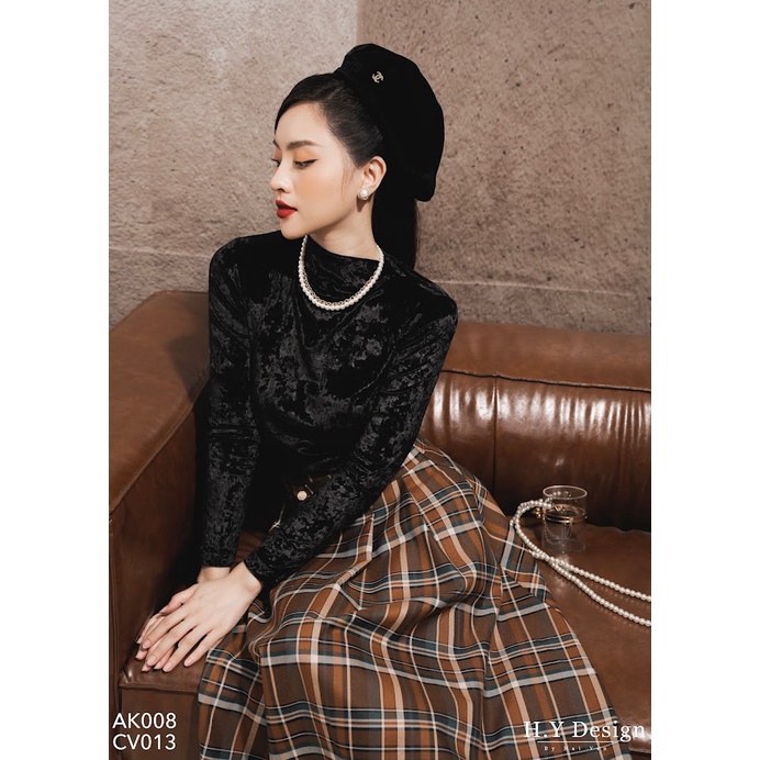 Áo nhung trơn - AK008