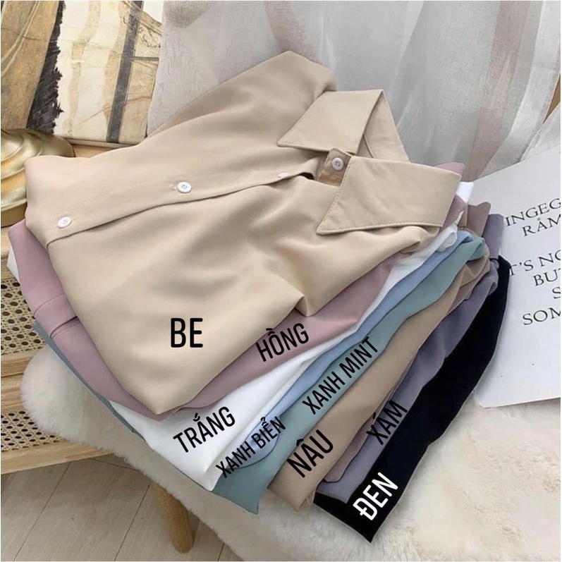 Áo Sơ mi form rộng