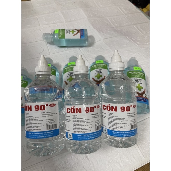 combo 3 chai cồn sát khuẩn nấu nướng