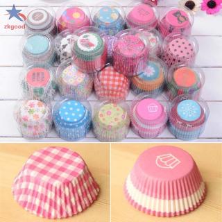 Set 100 Khuôn Giấy Nến Làm Bánh Cupcake