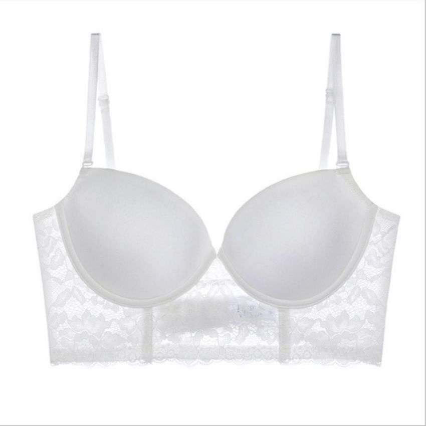 Áo ngực nữ đúc su tạo khe sexy, áo lót nữ có gọng đệm mút nâng ngực gợi cảm Kingshop A471