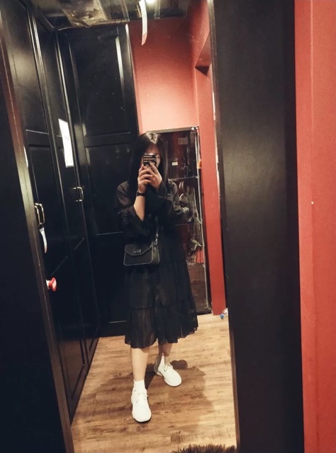 (Sẵn) VÁY BABYDOLL VOAN XẾP TẦNG / Đầm trắng dài công chúa ( có ảnh thật ) | BigBuy360 - bigbuy360.vn