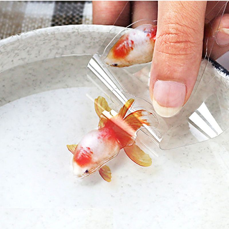 Set 10 Tấm Hình Dán Cá Koi / Cá Koi 3D Bằng Nhựa Resin Dùng Trang Trí DIY