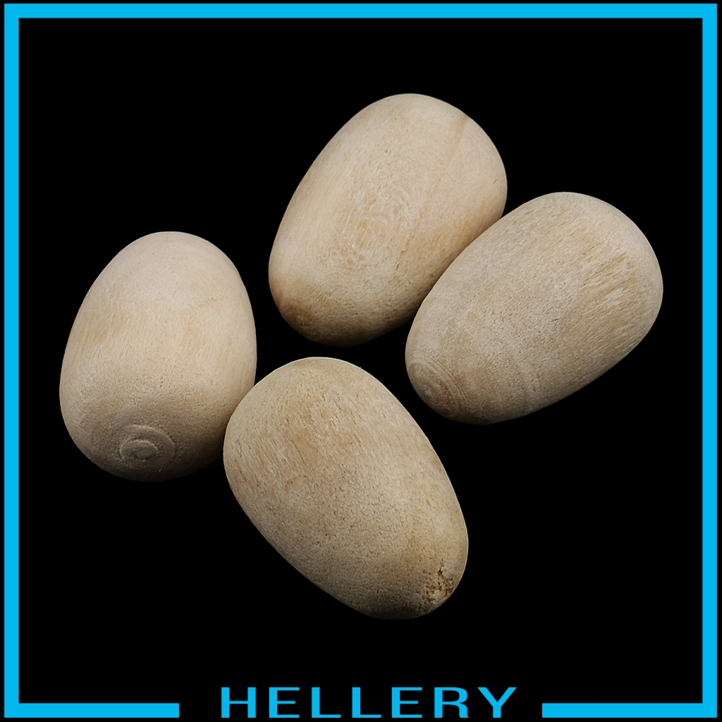 Bộ 50 Quả Trứng Gỗ Dùng Trang Trí Lễ Phục Sinh