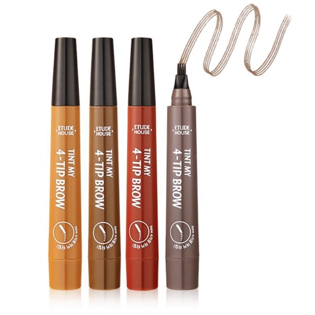 [ETUDE HOUSE] Bút Kẻ Chân Mày Phẩy Sợi Tint My 4-Tip Brow 4 Color | BigBuy360 - bigbuy360.vn