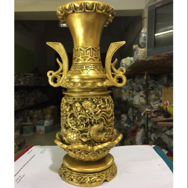 Bình hoa hình rồng có 2 quai VD1