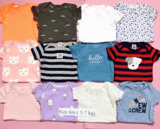 [Hình thật] 💥 SET 5 CÁI BODYSUIT : 2 TAY CỌC 3 TAY DÀI HÀNG XUẤT SỊN CAMBODIA | BigBuy360 - bigbuy360.vn