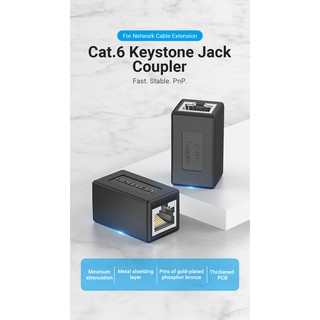 Đầu nối cáp mạng Vention Cat6 FTB Keystone IPVB0