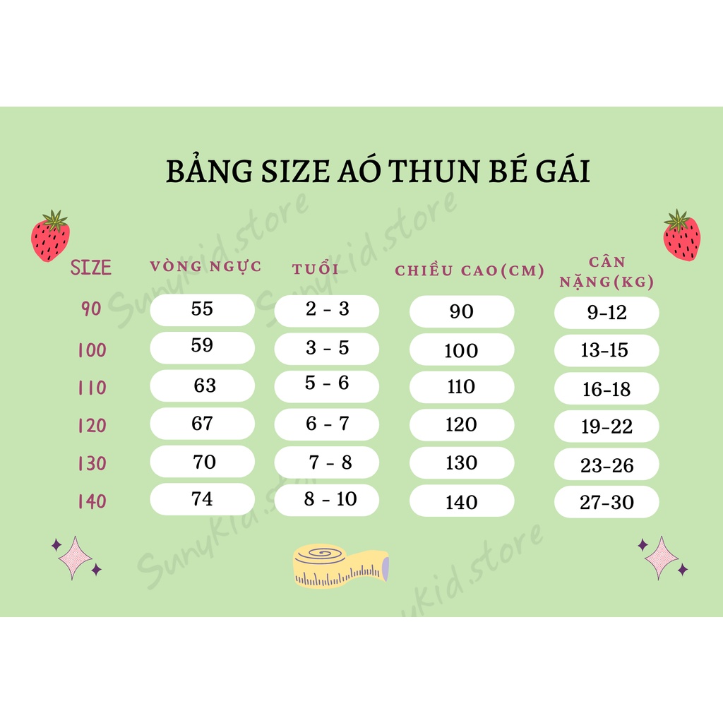 Áo thun bé gái 27Home áo cotton bé gái AP001 in hình dễ thương cho bé từ 2 đến 10 tuổi