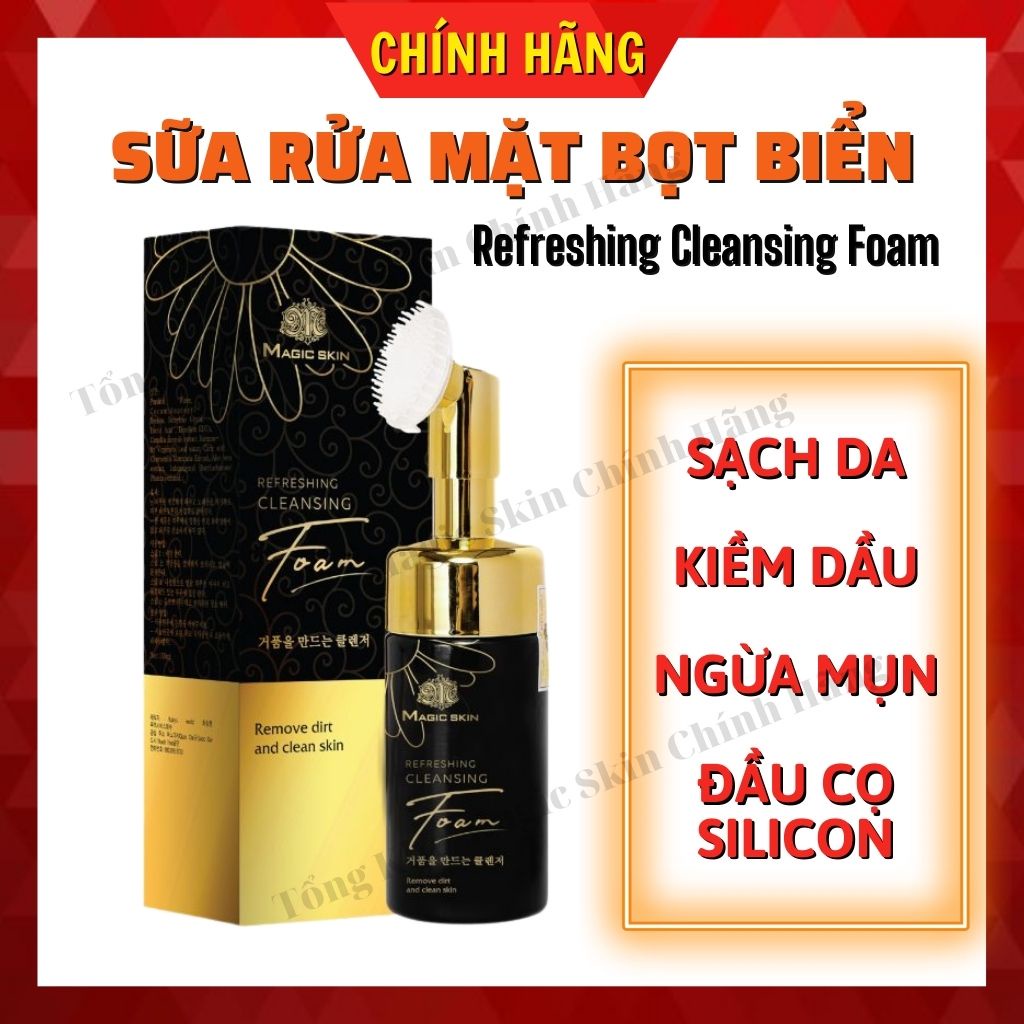 Sữa rửa mặt bọt biển Magic Skin