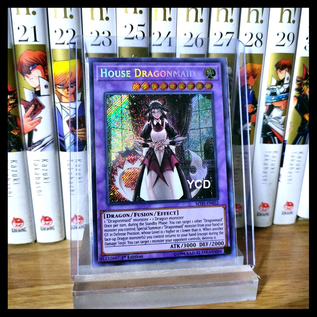 Thẻ bài yugioh chính hãng House Dragonmaid – Secret Rare