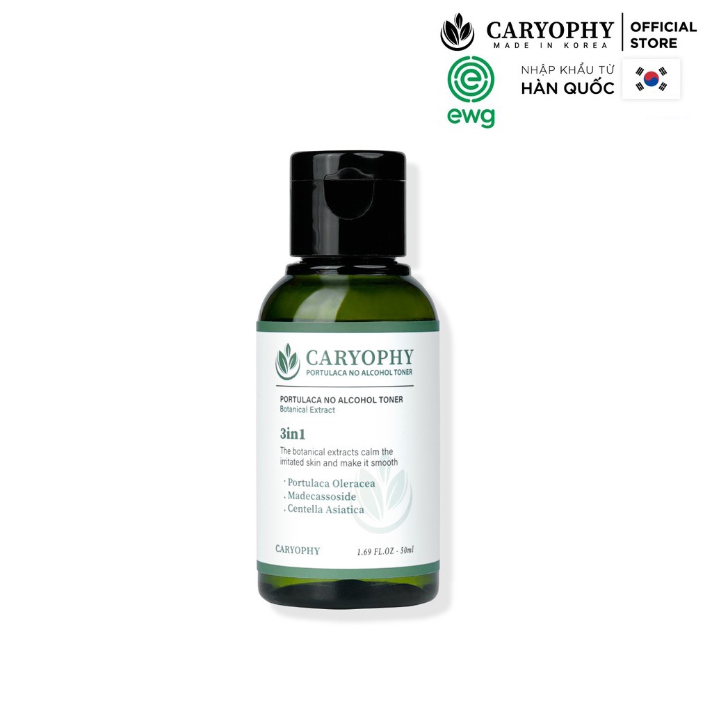 Toner caryophy serum caryophy cho da dầu da mụn dành cho da nhạy cảm thâm mụn