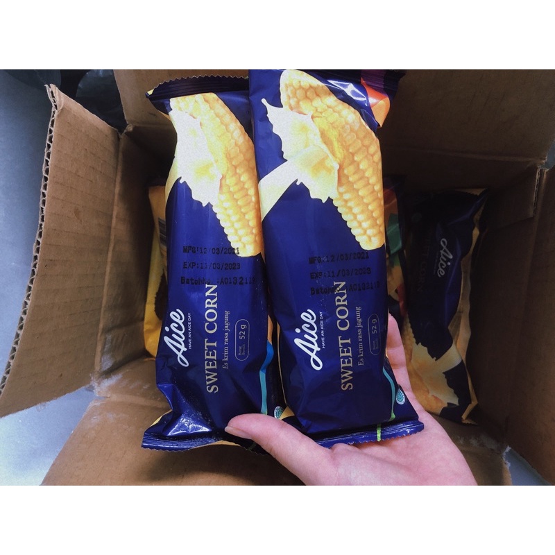 Thùng 40 Cây Kem Bắp Aice