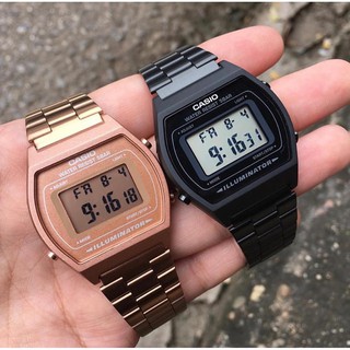Đồng hồ chính hãng - Casio B640 - Black & Rose Gold