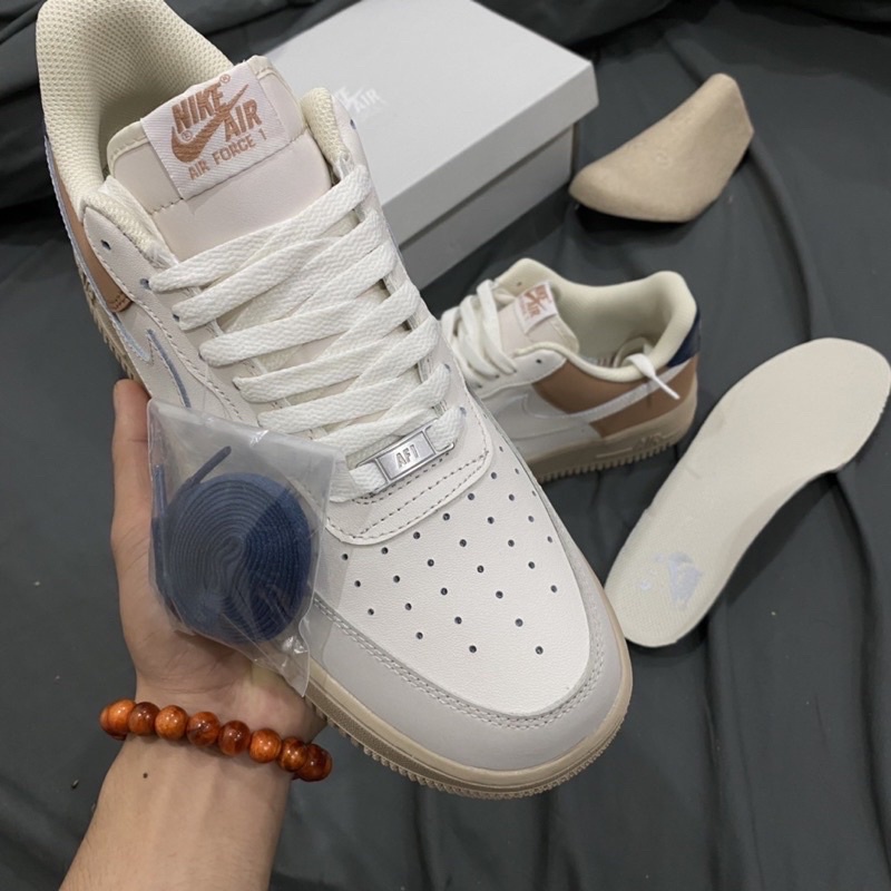 GIÀY AF1 LOW MILAN BROWN NANY LAI AU