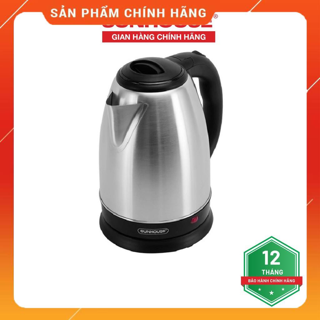 Ấm Siêu Tốc Inox 1.8L SUNHOUSE SHD1182