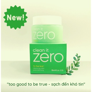 Sáp tẩy trang Clean it Zero Banila Co Tri peel acid 100ml