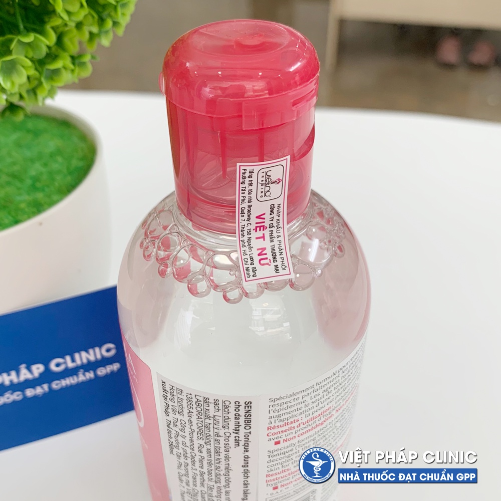 Toner Bioderma Sensibio Tonique Nước hoa bồng cho da nhạy cảm 250ml