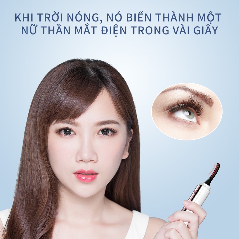 Máy Uốn Cong Lông Mi Tự Nhiên Bằng Nhiệt Thông Minh Chuyên Nghiệp Chất Lượng Cao StoreEva