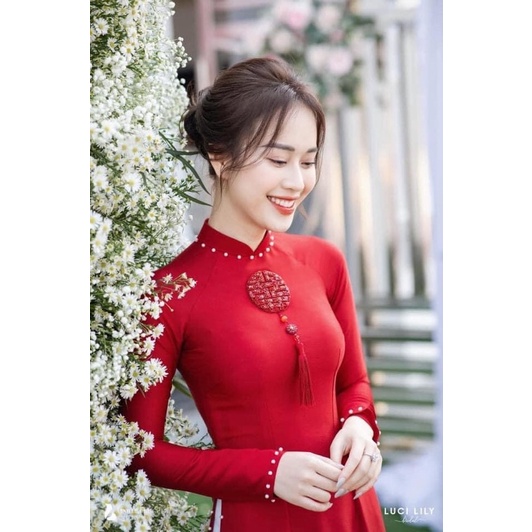 Áo dài cặp nam nữ, cặp dâu rể, cưới hỏi  BT001 BÍCH THÊU ÁO DÀI
