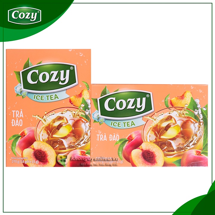 Trà Đào Hòa Tan Cozy Icetea