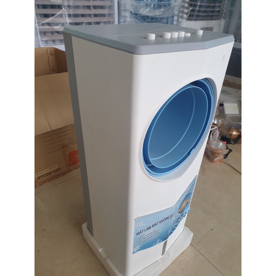 Quạt không cánh điều hoà hơi nước phun sương tạo ẩm tự động JH200 an toàn cho trẻ nhỏ