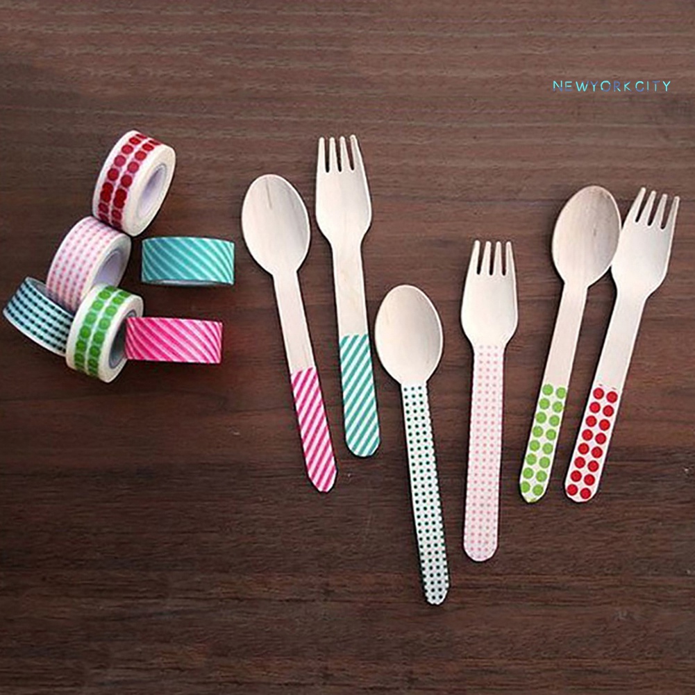 Cuộn Băng Dính Washi 500cm Họa Tiết Hoạt Hình Trang Trí Giáng Sinh