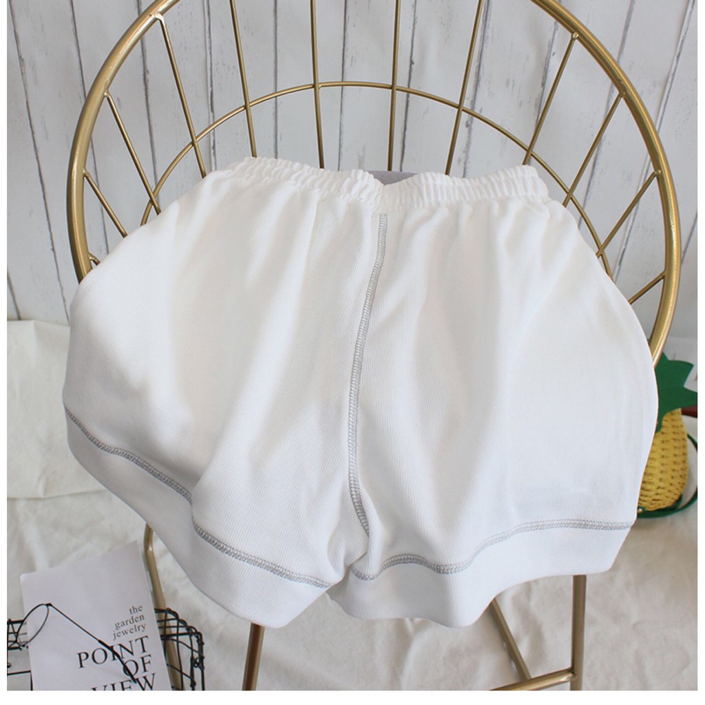 [Mã FAMAYWA giảm 10K đơn 50K] Quần Short Nam Nữ Thun Chỉ Nổi Ống Rộng Siêu Chất Q22 | BigBuy360 - bigbuy360.vn