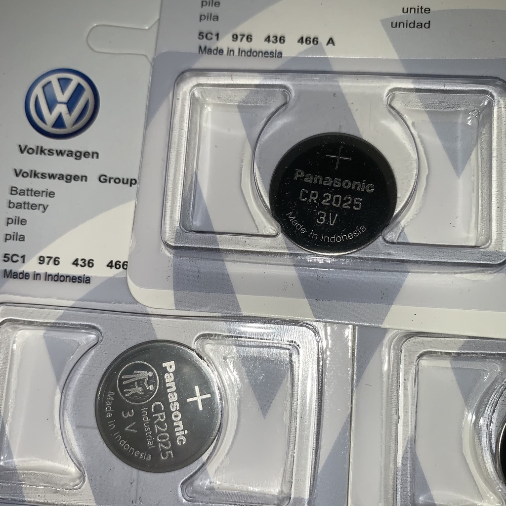 Pin Chìa Khóa Ô Tô Dòng Xe Volkswagen CR2025, CR2032