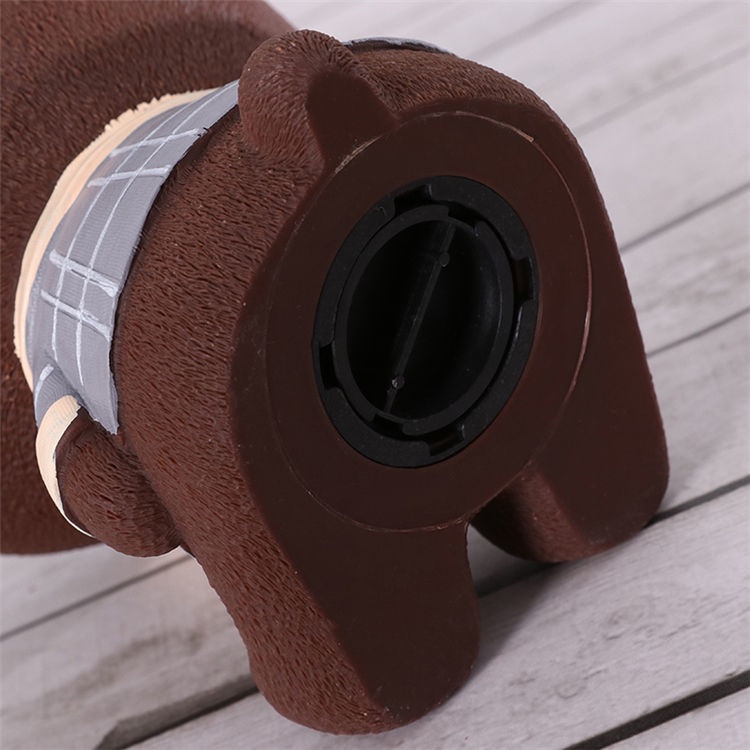 Ống Heo Tiết Kiệm Bằng Vinyl Chống Sốc Hình Gấu Nâu Dễ Thương Cho Bé