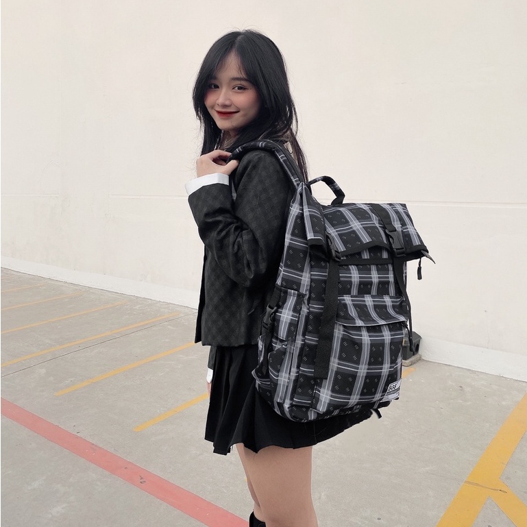 Balo chống nước SAIGONSWAGGER Laptop 15.6inch ICON TARTAN Fold Backpack
