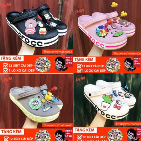 dép cross quai ngang nhiều màuFREESHIPdép cross MAIYNEHS2 BAY A