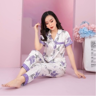 Bộ pyjama mặc nhà xanh p1020 evanus