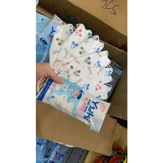 Combo 2 bich khẩu trang 4D cho bé