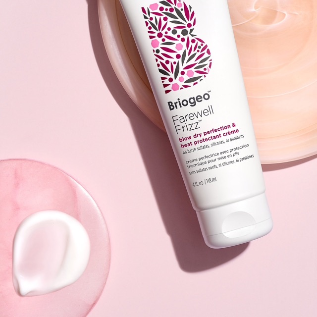 Briogeo - Kem Dưỡng Chống Nhiệt & Giữ Nếp Tóc Briogeo Farewell Frizz Blow Dry Perfection & Heat Protectant Creme 118ml