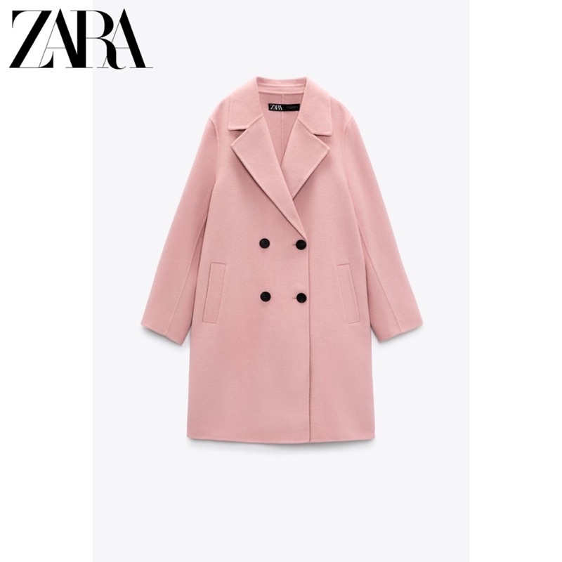 Order áo khoác ZARA auth tuồn mùa đông mới của phụ nữ Áo choàng dài thiết kế cổ điển | BigBuy360 - bigbuy360.vn