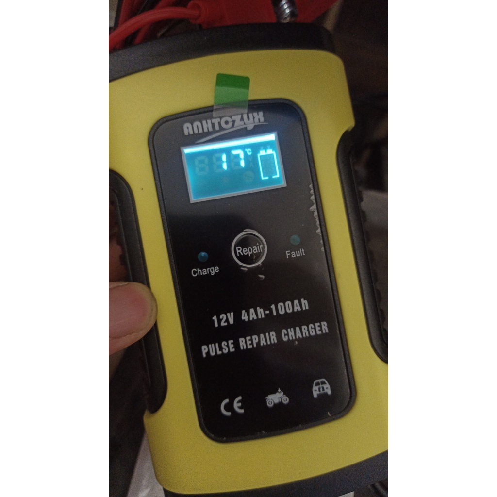 Máy sạc bình acquy 12v tự ngắt, sạc bình acquy 12v từ 4ah - 100ah cho xe máy và ô tô.