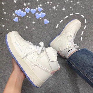 order taobao giày ulzzang cao cổ đế tím ảnh thật ở cuối