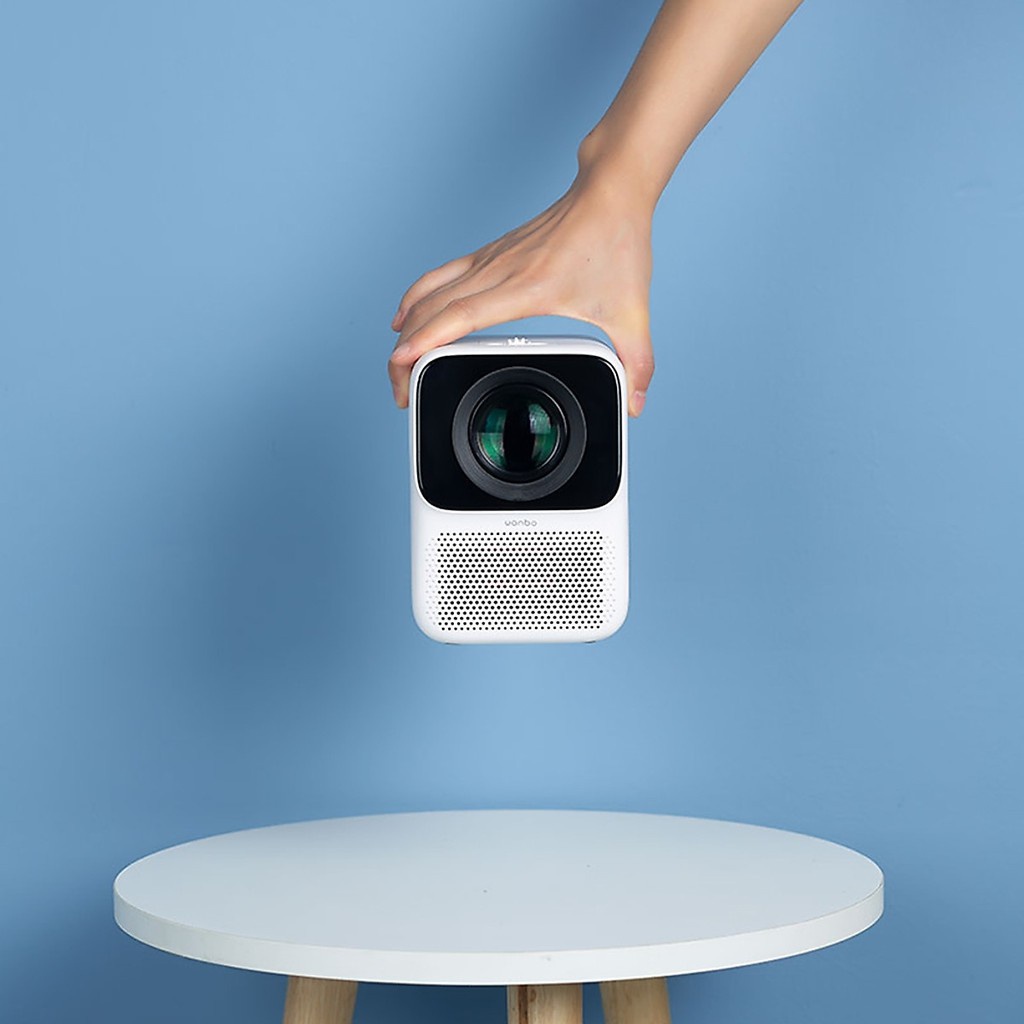 Máy chiếu thông minh Xiaomi Wanbo T2 MAX 1080P Phiên bản quốc tế kết nối Wifi mini nhỏ gọn chính hãng - Minh Tín Shop